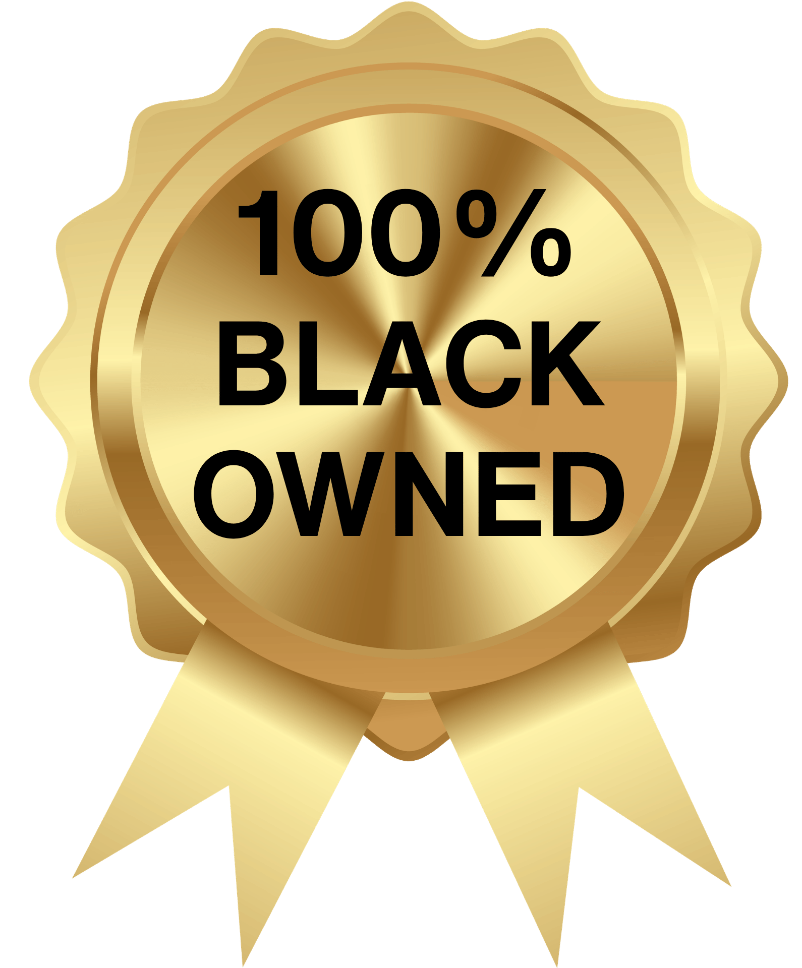 100% black owned